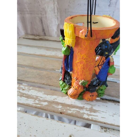 Witch spells candle holder hanging Halloween fall - Picture 5 of 7